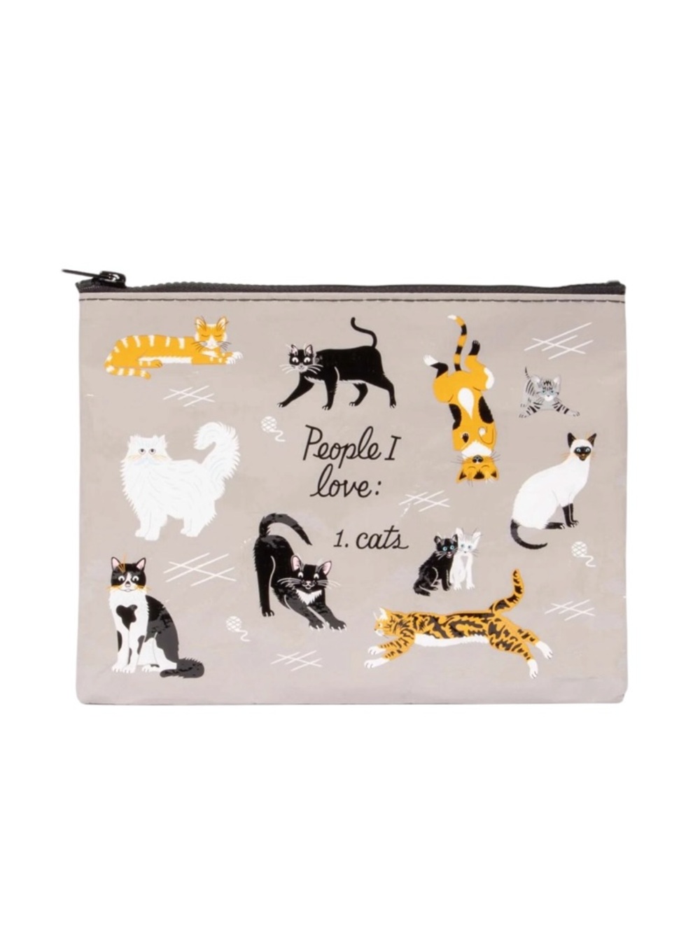 Blue Q Yellow Tag Tote with Brown Kangaroo Accent